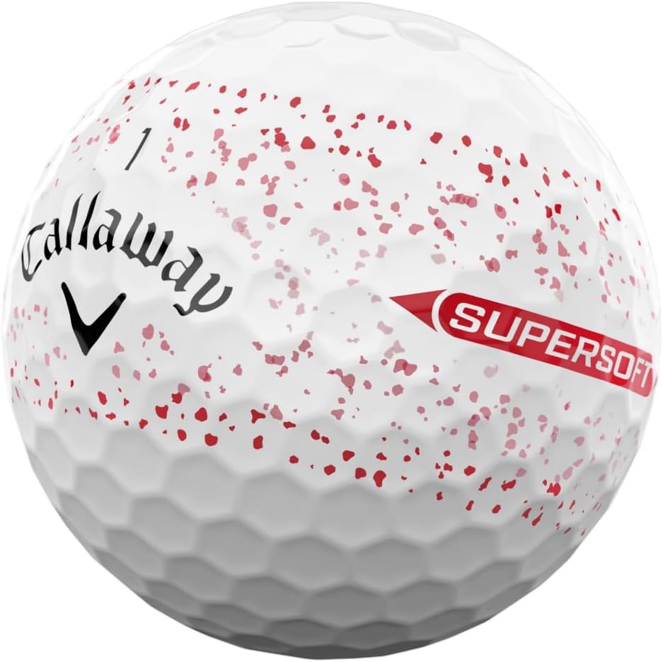 Callaway Supersoft Splatter – Used Golf Balls
