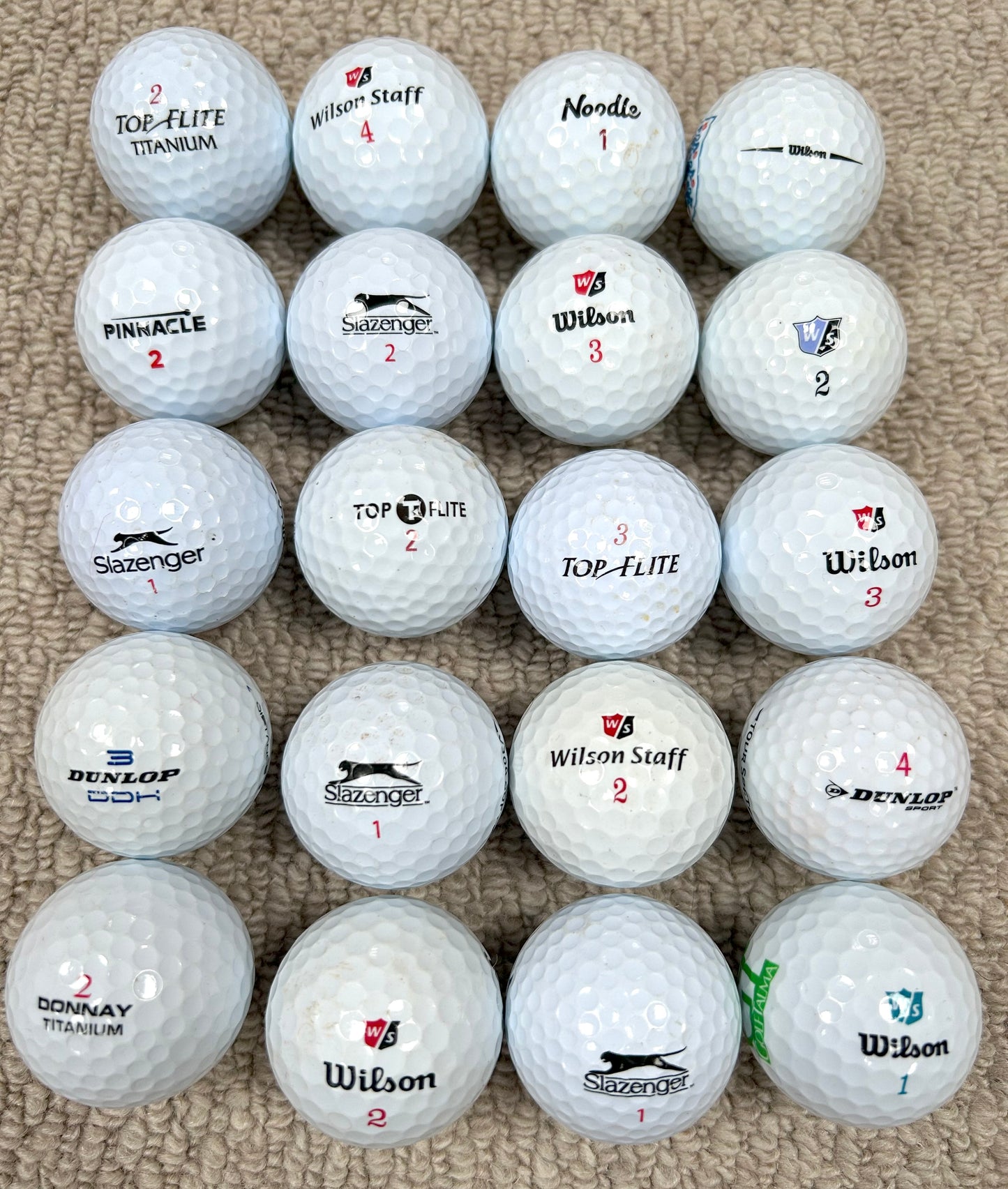Value Brands Mix – Used Golf Balls
