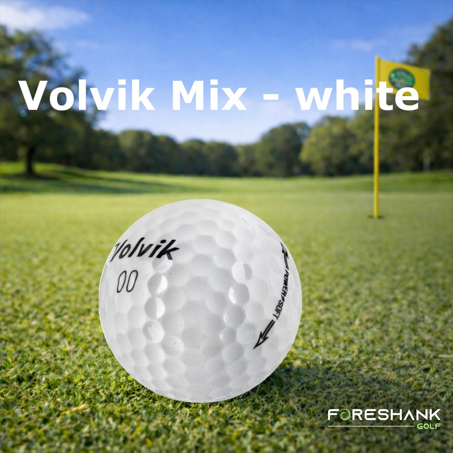 Volvik White mix – Used Golf Balls