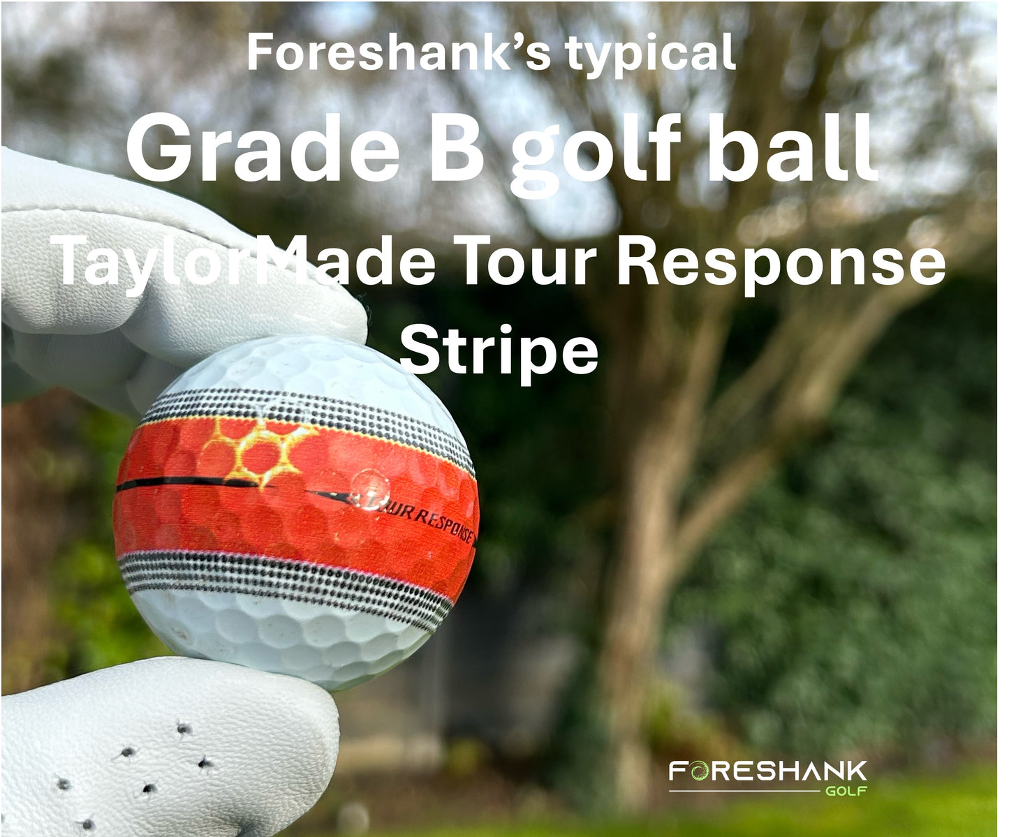 TaylorMade Tour Response Stripe – Used Golf Balls
