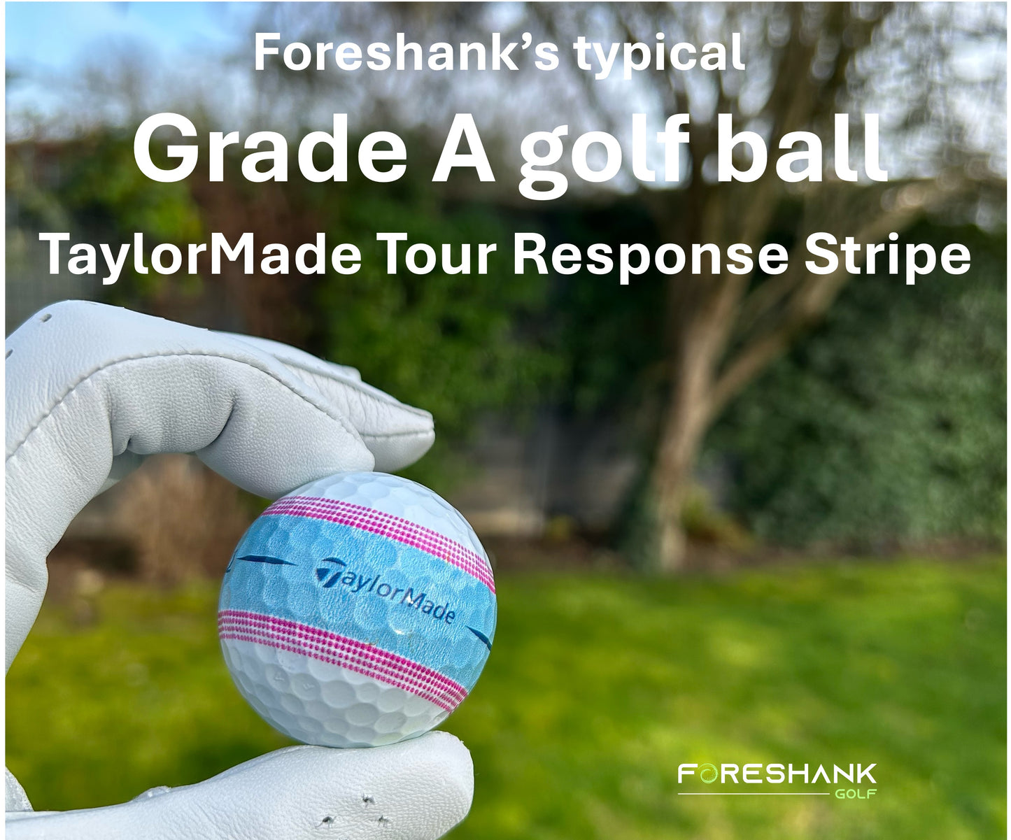 TaylorMade Tour Response Stripe – Used Golf Balls