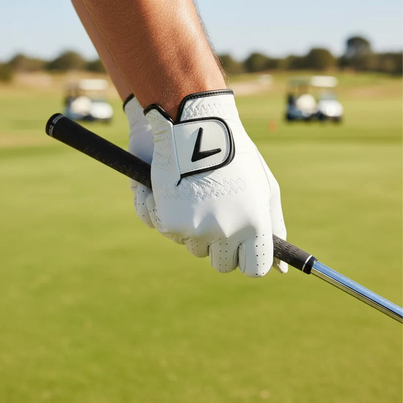 PREMIUM LEATHER GOLF Glove Bundle 5 gloves FOR £19.99