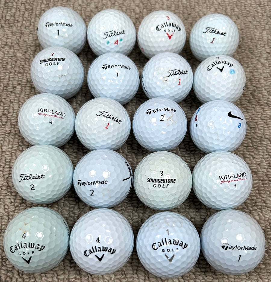 Top Brands Mix – Used Golf Balls