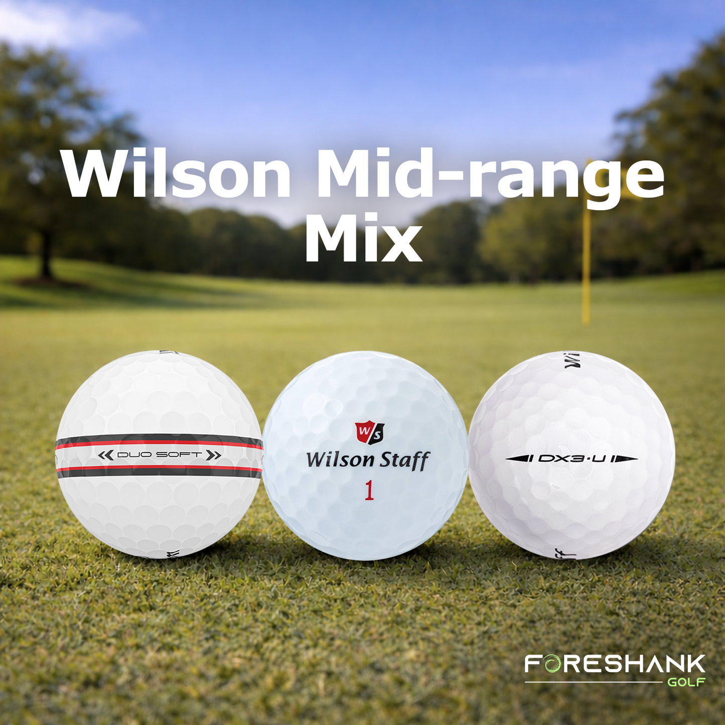Wilson Mid-range Mix – Used Golf Balls